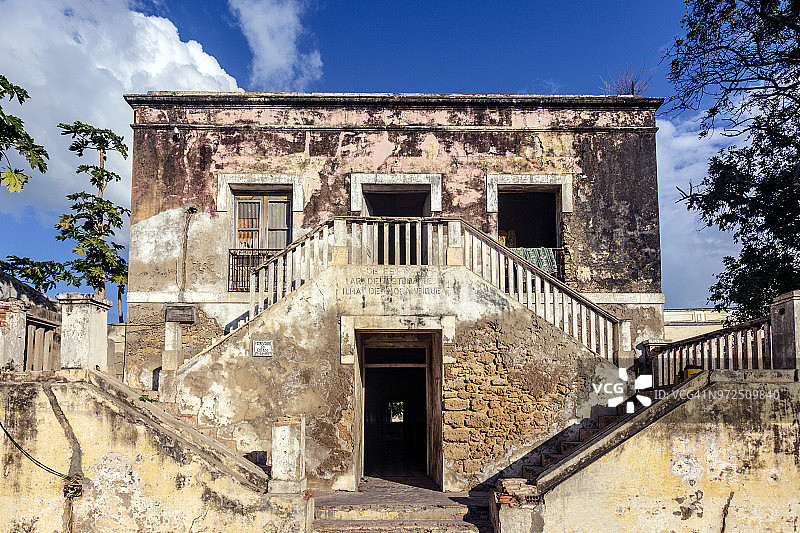 莫桑比克岛石头城图片素材