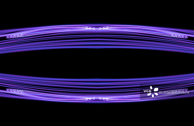 紫色蓝色光束交织抽象图案特写图片素材