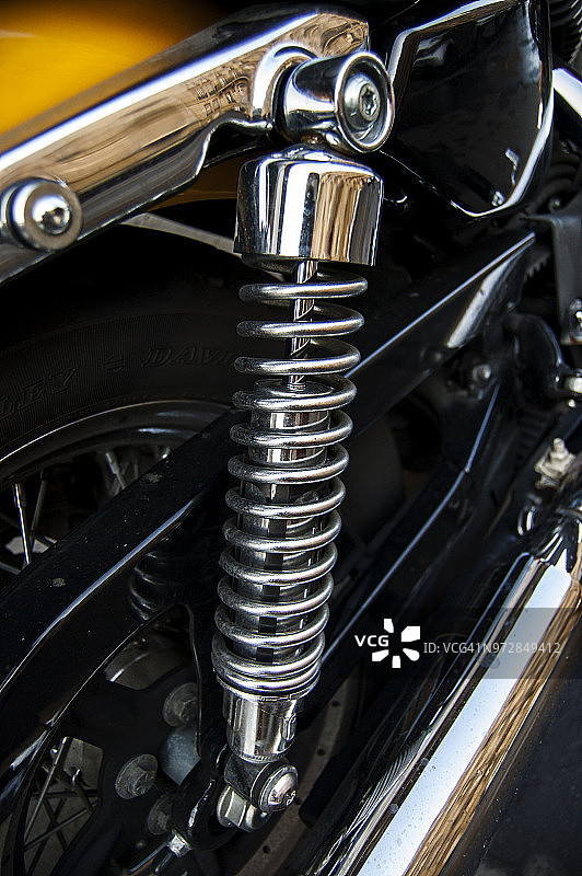 摩托车减震器图片素材