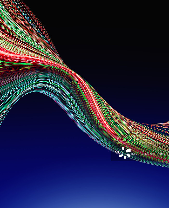 流光溢彩的通信光轨图片素材