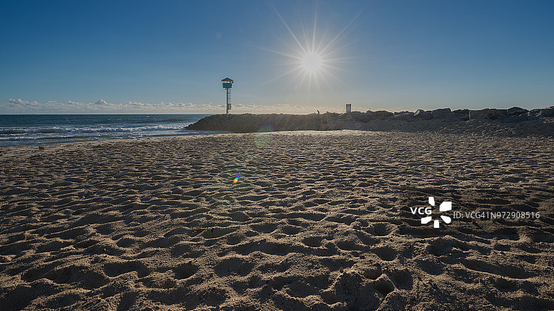 澳大利亚西澳大利亚州的海滩城市图片素材