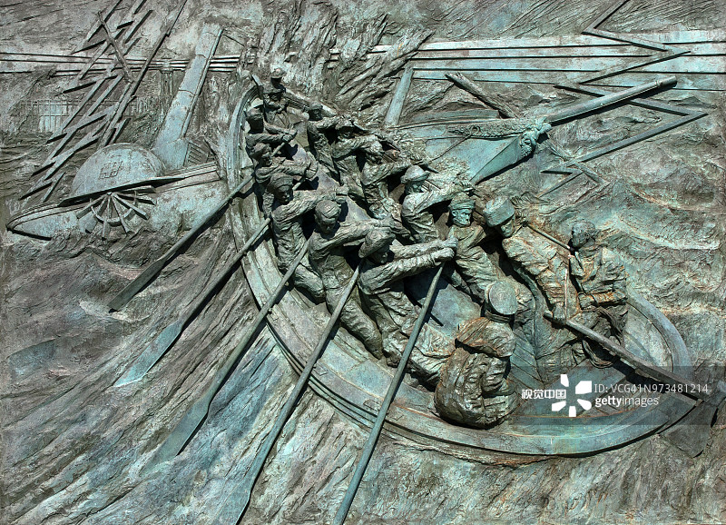 皇家邮轮圣乔治号救援，威廉·希拉里爵士纪念碑，马恩岛，英国图片素材