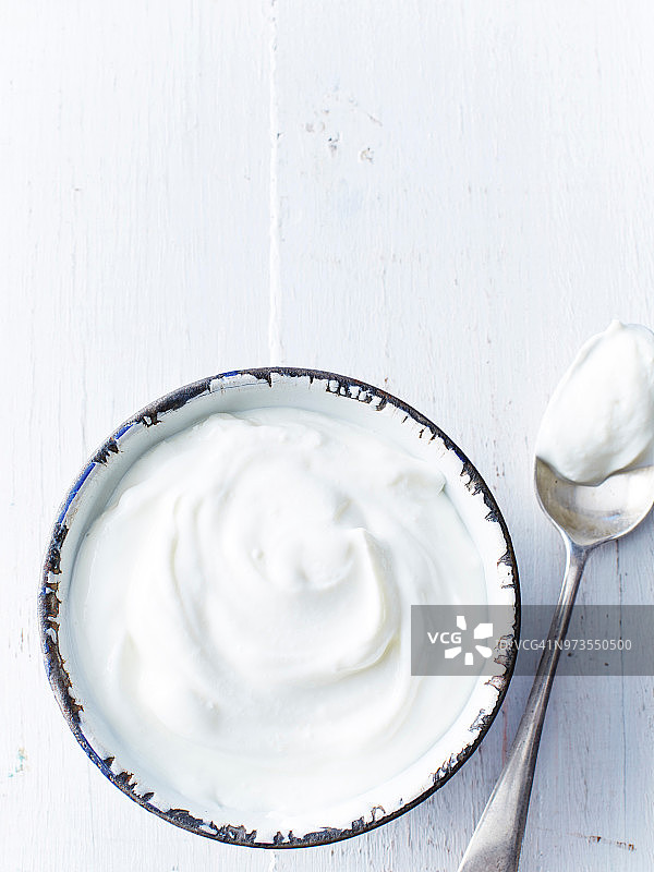低脂希腊酸奶图片素材