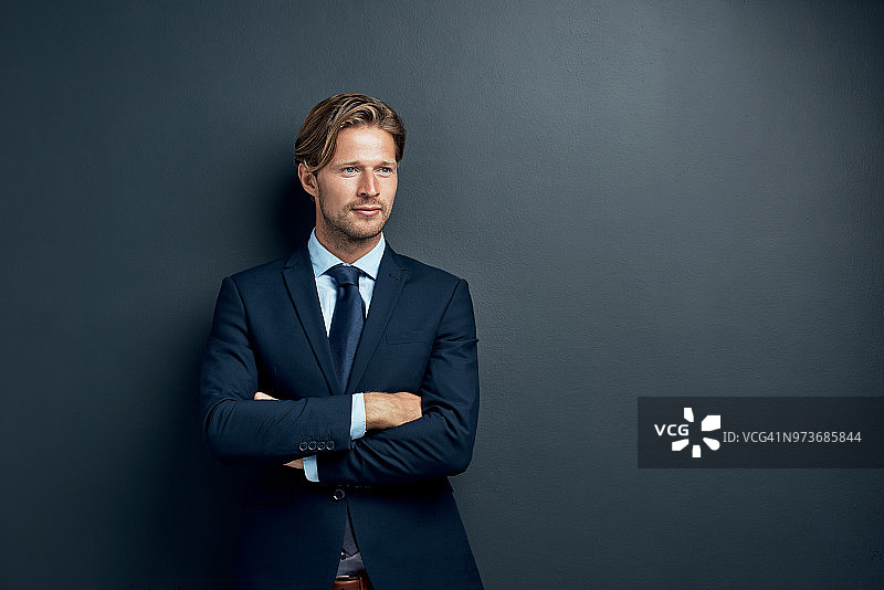 决心征服商界图片素材