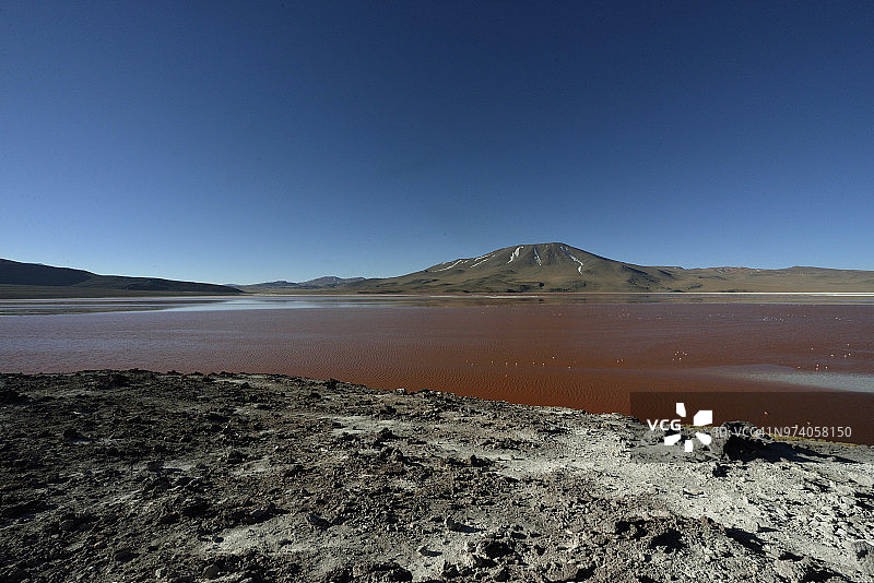 玻利维亚科罗拉达湖图片素材