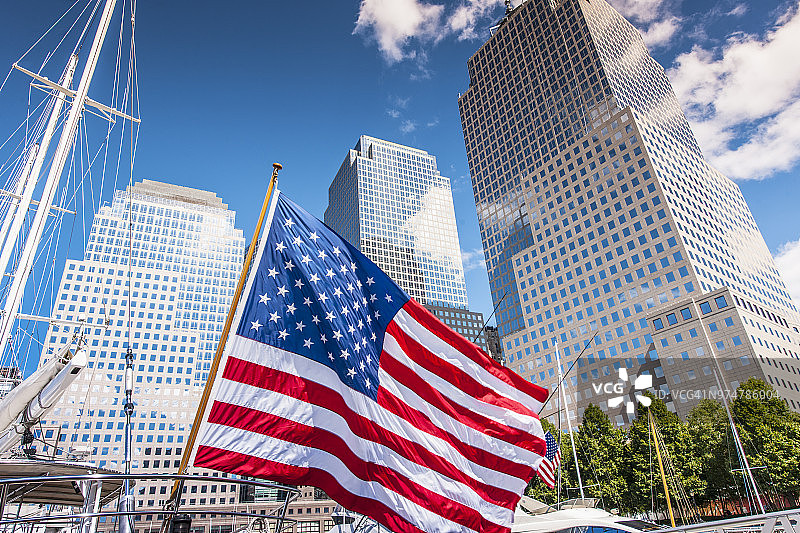 下曼哈顿北湾码头图片素材