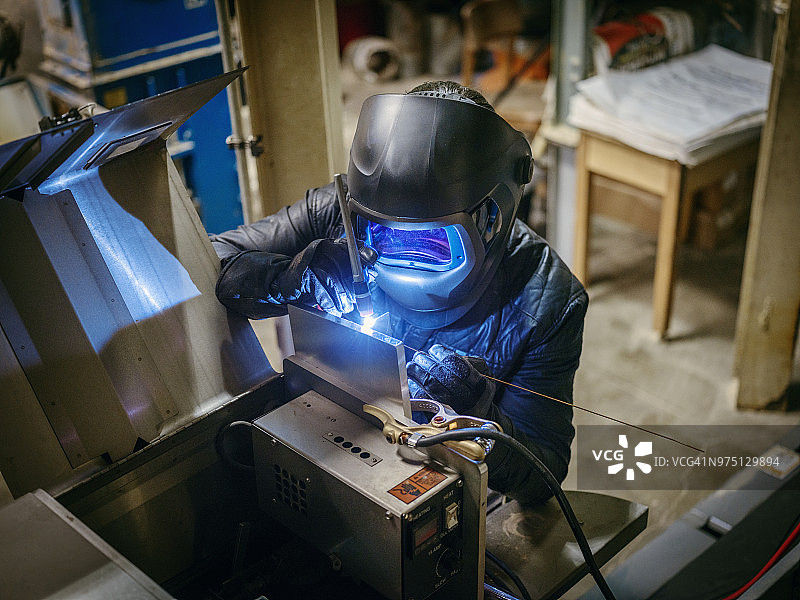 氩弧焊工图片素材