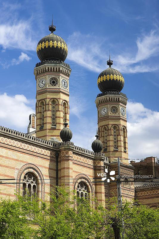 匈牙利布达佩斯烟草街犹太会堂图片素材