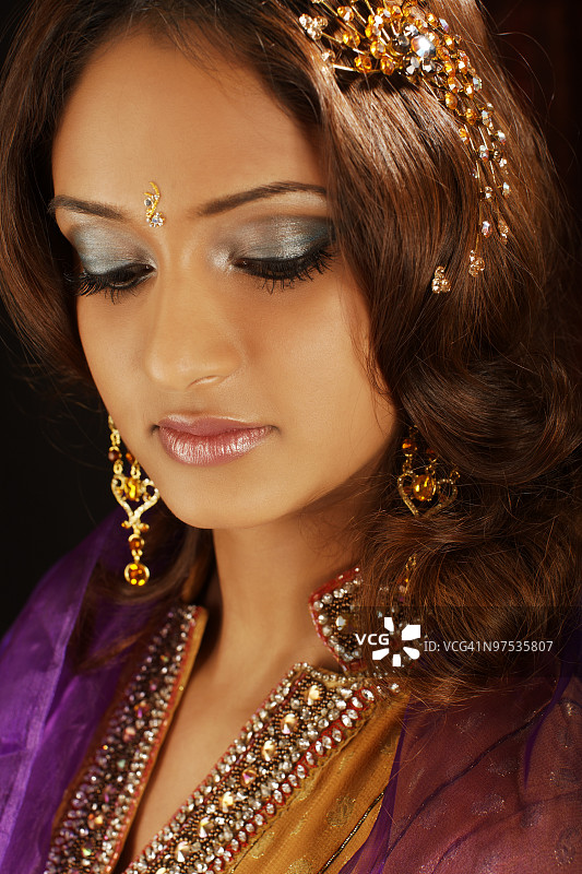 印度美女图片素材