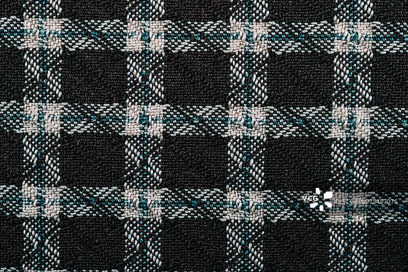 格子布料纹理细节图片素材