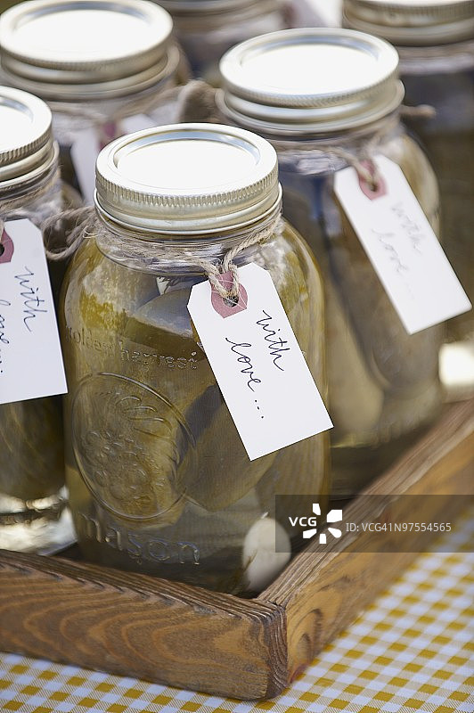 腌菜罐图片素材