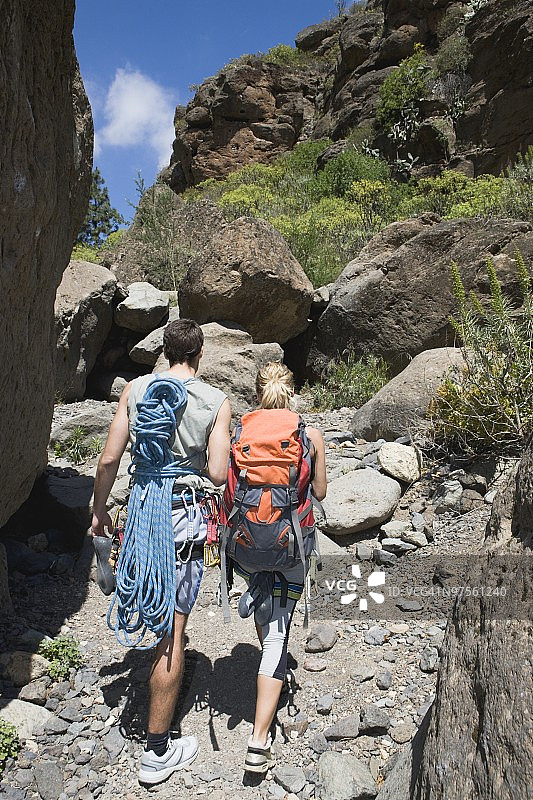 攀岩者图片素材