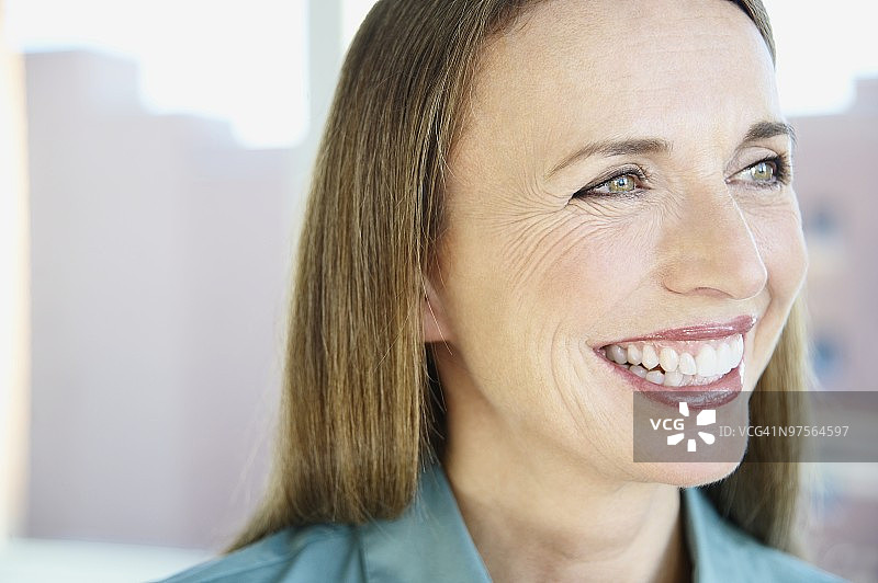 快乐的女商人图片素材