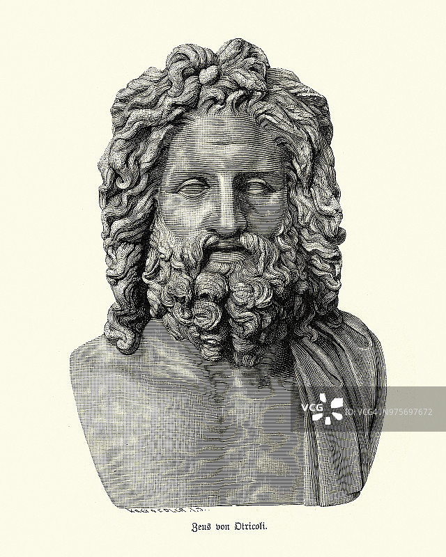 希腊神话：奥特里科利地区的宙斯神图片素材