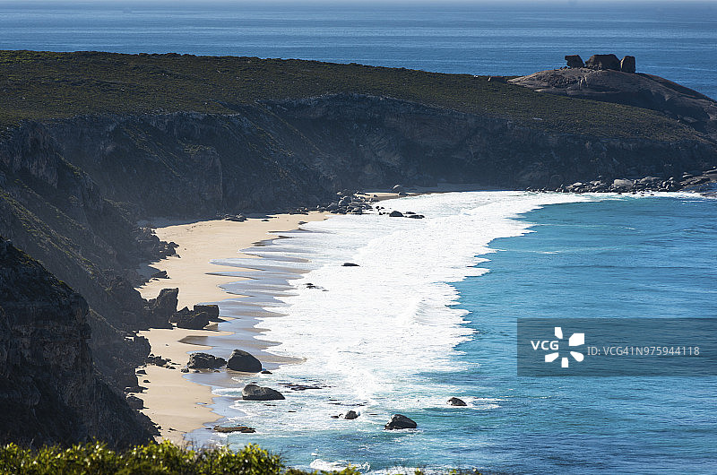 远观卓越岩石，位于南澳大利亚弗林德斯蔡斯国家公园图片素材