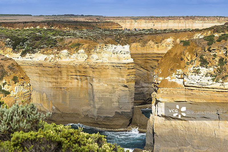 澳大利亚大洋路坎贝尔港，阿德湖峡谷图片素材