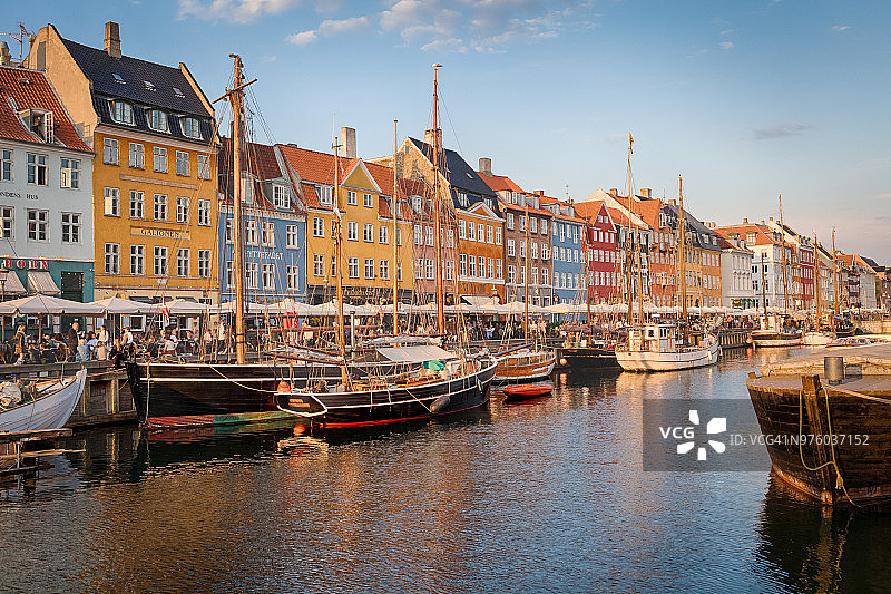 午后新港图片素材