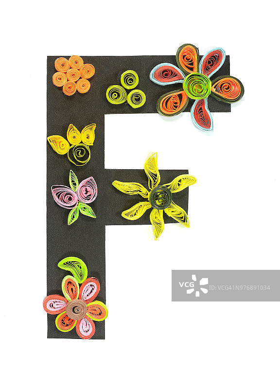 大写字母F图片素材