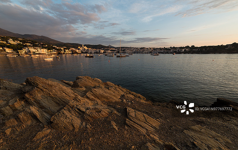 卡达克斯的金色日出图片素材