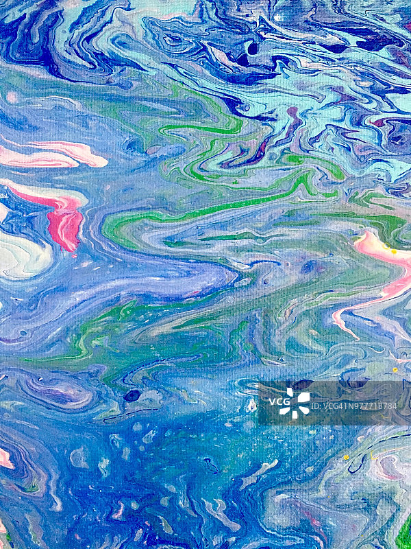 宁静的流域图片素材