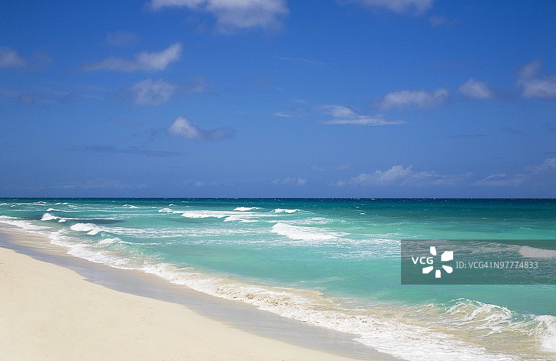 加勒比海，古巴图片素材