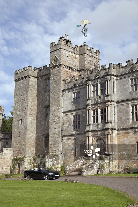 英国诺森伯兰郡奇林厄姆城堡图片素材