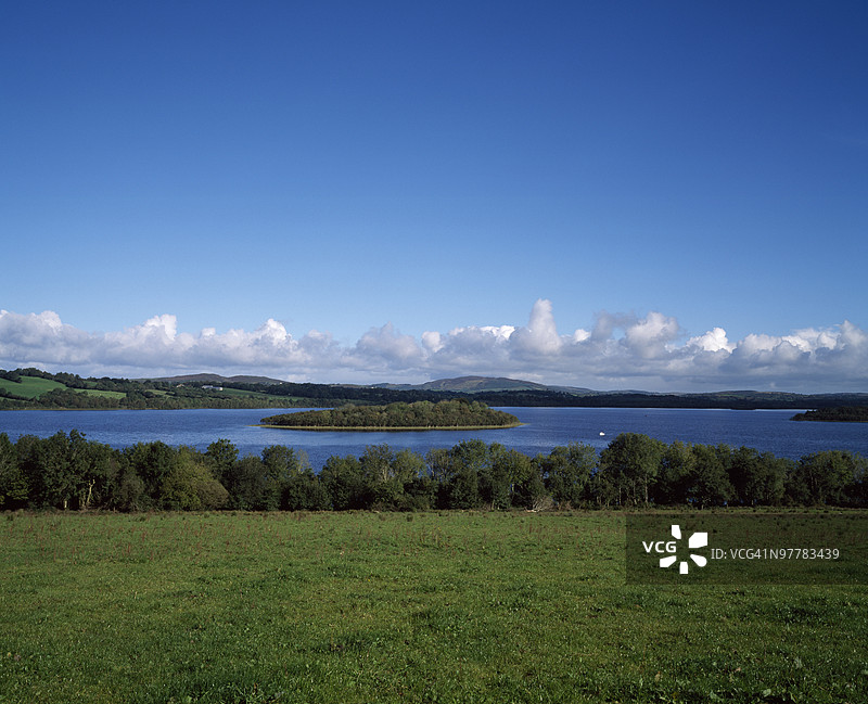 爱尔兰费尔曼纳郡的下洛赫厄尔湖图片素材