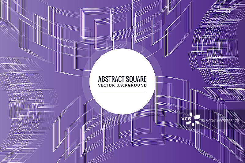 紫色方块线条背景图片素材