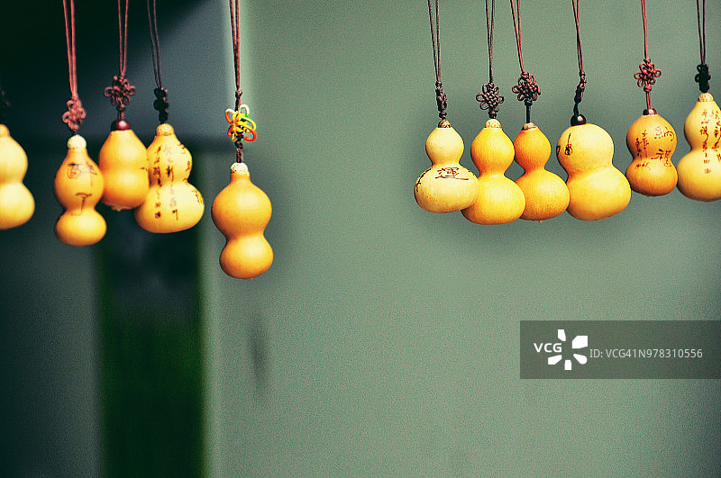 挂在墙上的葫芦图片素材