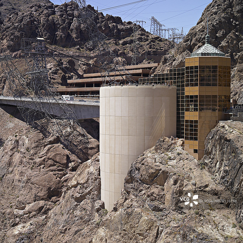 美国胡佛水坝图片素材
