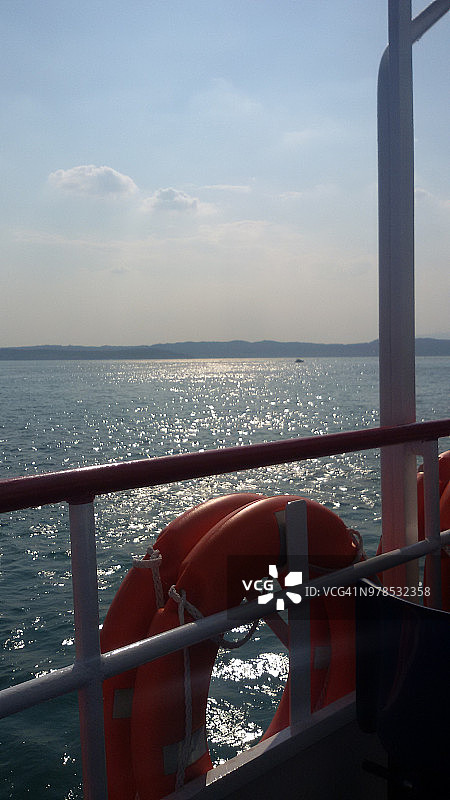 加尔达湖短途旅行图片素材