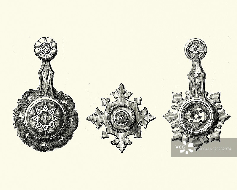 维多利亚时代的家庭职员，家庭教师和学生，《巴黎女人》图片素材