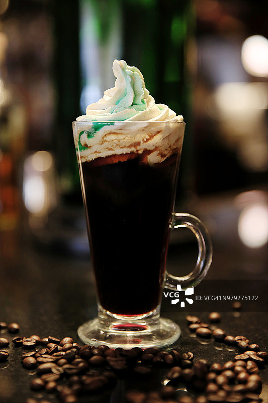 爱尔兰咖啡图片素材