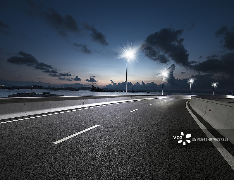 海南岛主要道路图片素材