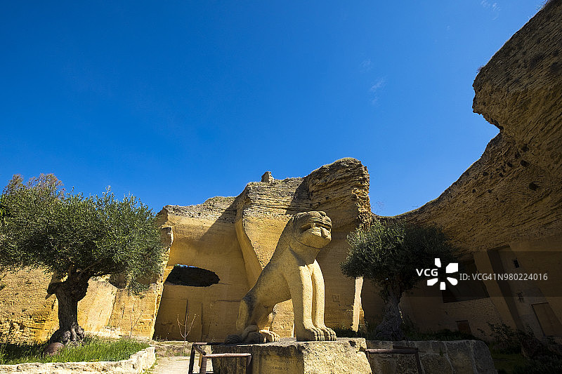 西班牙的采石场图片素材