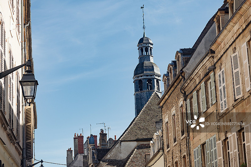 法国勃艮第博讷市中心建筑图片素材