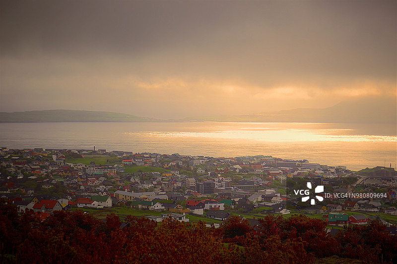 法罗群岛托尔斯港图片素材