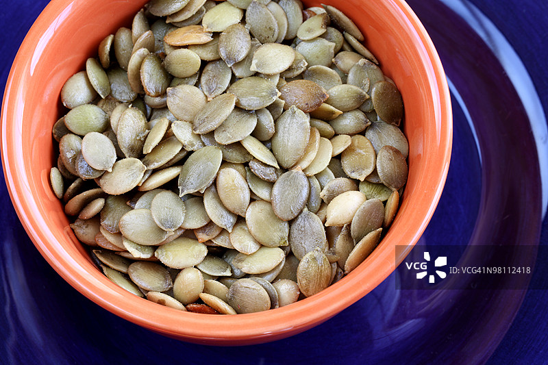 南瓜籽特写图片素材