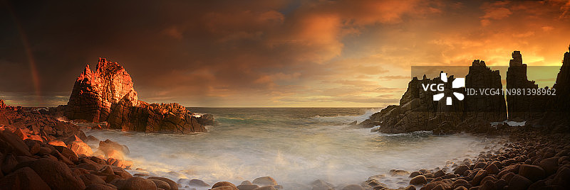 尖峰石阵全景图片素材