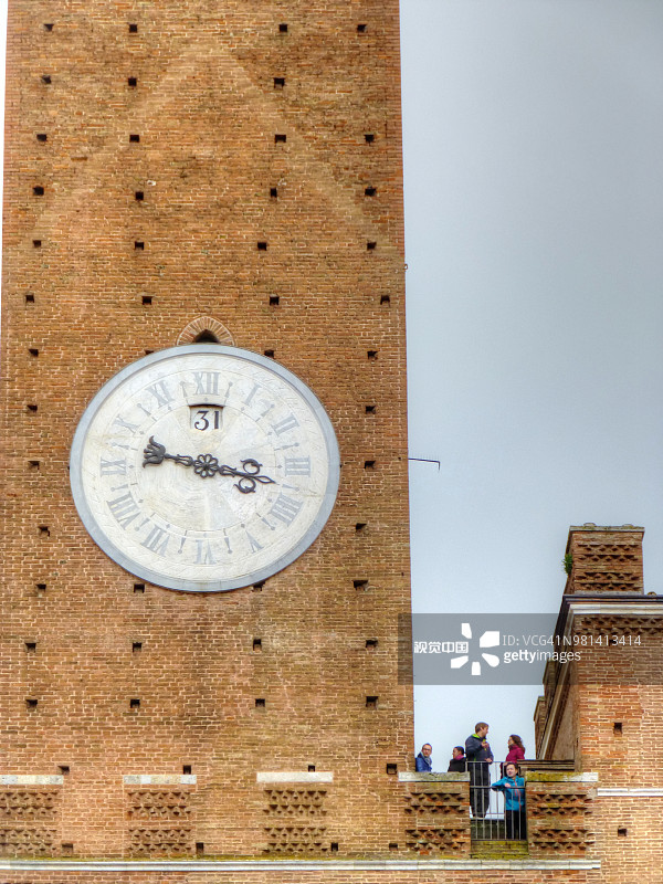 意大利托斯卡纳锡耶纳的田野广场图片素材