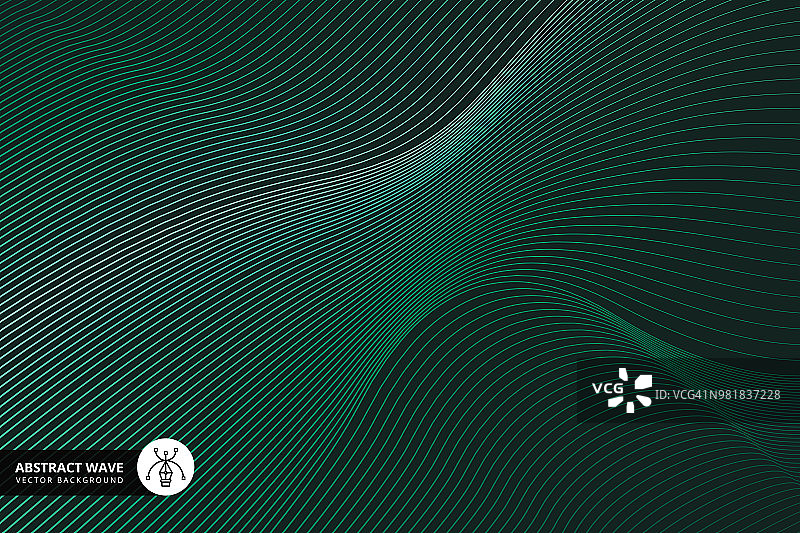 摘要绿色背景图片素材