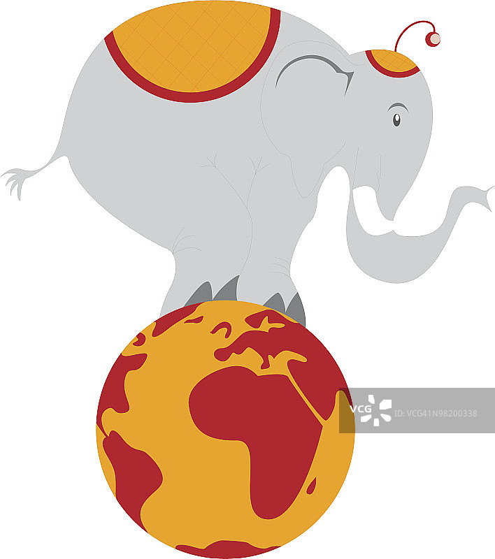 马戏团大象图片素材