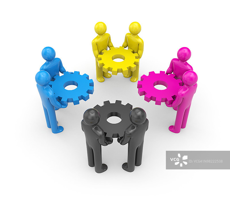 伙伴关系图片素材