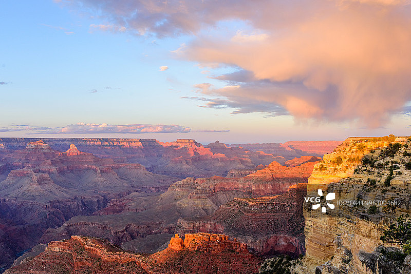 从霍皮点看到的景色图片素材