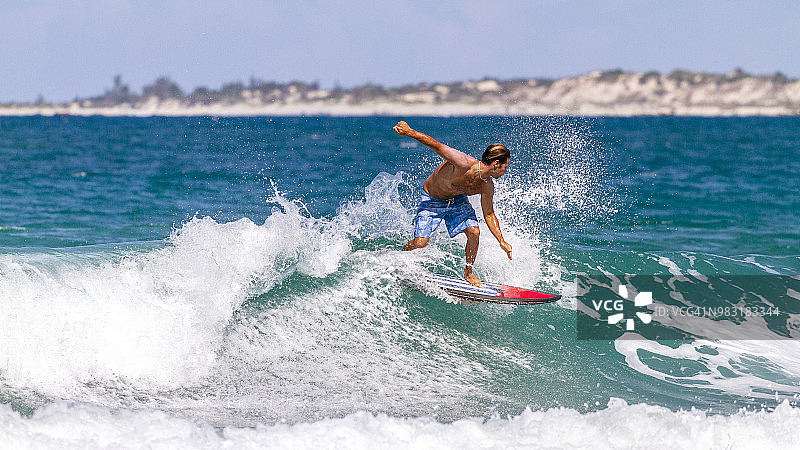 莫桑比克安戈切岛冲浪图片素材