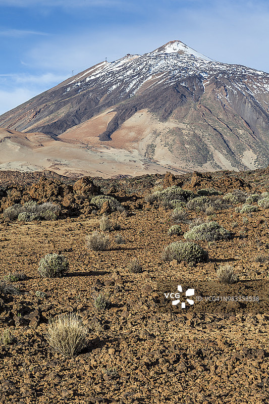 泰德火山图片素材