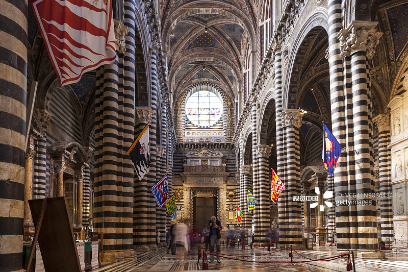 意大利锡耶纳大教堂图片素材