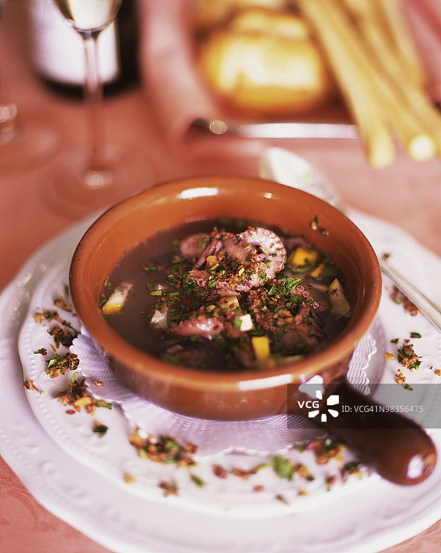 腌制章鱼图片素材