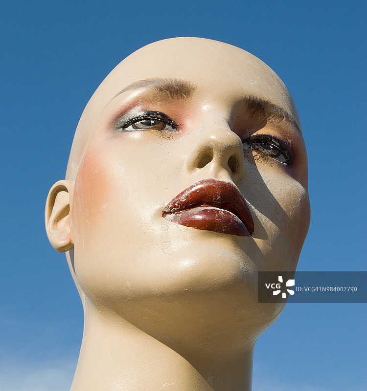 女人体模型脸图片素材