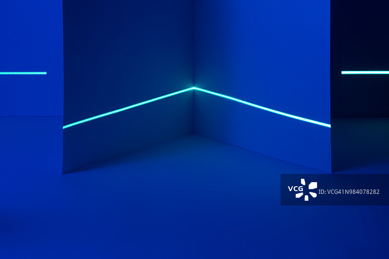 激光扫描展开纸张图片素材